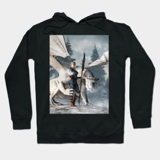 The Sorceress of the White Dragon Hoodie